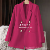 And Autumn Small Suit Jacket Women 2025 New Korean Version Of The Relaxed Leisure Net Red Suit Women's