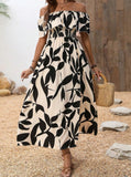 Summer New Sexy Body-Print Shoulder