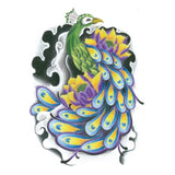 Pink Bloom Rose Water Transfer Fake Tattoo Stickers Women Body Chest Art Temporary Waist Bracelet Flash Tatoos Flower For