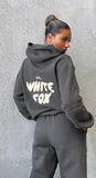 Hooded Trousers Set Printing Foamy Hip Hops Casual Women Plus Velvet