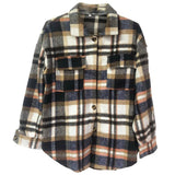 2021 Autumn Winter New Women's Long Sleeve Lattice Button Cardigan Jacket Coat Fashion Casual Street Loose Pocket Ladies