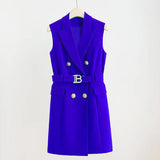 And Autumn High-Grade Thin 2025 Wind Coat Women's Long Spring And Autumn New Double Row Buckle Long Suit