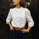 V-Neck Temperament Elegant Irregular Sleeves Of Pure Color Bag