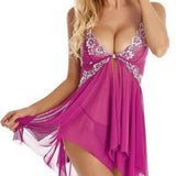 New Exploding Lace Lace Transparent Net Sonic Sonic Sonic Sling Dress