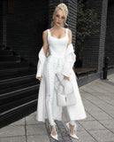 Quality Black White sleeveless Weaving Rayon Bandage Jumpsuit Cocktail Party Bodycon Jumpsuit