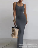 White Slim Dress LZR16640 / HDZ0222-Outfit