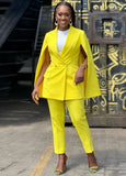Formal Shawl Blazer and Pants 2 Piece