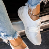 Sneakers Casual Lace Up Platform Vulcanize Shoes Comfort Breathable Gym Sport Shoes Female Outdoor Walking Running