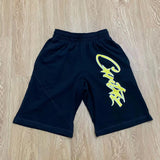Ship High Street Print Logo Shorts In Trend Hic Hops Casual Trousers Men And