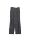 Women Autumn Striped Pant Suits 2 pieces Sets 2023 Casual Loose Blazers Coats and Trousers Female Elegant OL Suit Cloth-Outfit