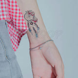 Tattoo Sticker Mermaid Little Element Small Devil Fish Jellyfish Whale Sea Animal Water Transfer Temporary Fake Body Art