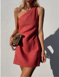Color Slim Fit Temperament Commute Shoulder