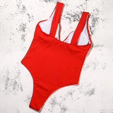White Push Up Sexy Swimwear Women 2020 New Arrival Padded Bra Solid One Piece Swimsuit Female Bathing Suit