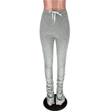 Sweatpants Joggers Women High Waist Flare Pants Plus Size Fitness Pantalon Solid Active Wear