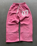 Trend Street Loose Sweatwear Suit Men And Women's Hip-Hop Sports Zipper Hoodie Trousers
