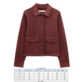 Women's 2025 New Fashioned Tuff-Pocket Pocket Dressed Jacket