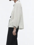 2023 New Women Summer Blouses Shirts Tops Fashion Loose Tassel 100%Cotton Embroidery Female Elegant Street Top Clothing-Outfit