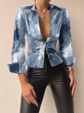 Classic Long Sleeves Leather