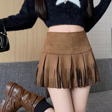 Skirts Summer Thin Women Wear Anti-Light Retling Abdominal Hip College Hips Yoga Skirt High Waist Half
