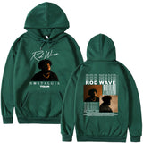 New ROD WAVE Hoodie Winter High Street Collar Plus Velvet Girl