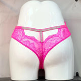 Lace Through T-Shaped Water Drill Thongs T-Shirts T-Shirts Tempting Lace-Side T-Trousers Ladies