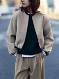 And Autumn 2025 Fashion New Soft Bomber Jacket Women's
