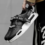 High Top Fashion Leather Sneakers Trend Hot Sale Comfortable Man Casual Shoes Outdoor Non-slip Breathable Men