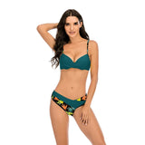 Sexy Solid Bikini Set Women Swimwear Push Up Big Size Swimsuit Female Bathing Suit Swim Brazilian Beachwear Biquini