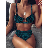 New Sexy Bikinis Set Women High Waist Bikini Swimsuit Swimwear Summer Female Thong Brazilian Set Bathing Suit