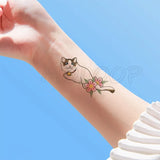 Water Transfer Sexy Tattoo Swallow Bird Tattoo Body Art Waterproof Temporary Fake Flash Tattoo for Man Woman Kid