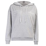 women hooded sweatshirt letter print cotton harajuku winter loose hoodies casual streetwear 2020 fashion white