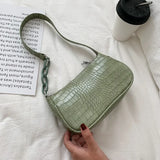 New Trend Women's Shoulder Bag PU Leather Milk Tea Color Underarm Bag 2021 Fashion Elegant Sling Handbag Zipper Small Square