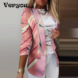 Autumn Jackets For Women 2021 Fashion Coat Ladies Cardigan Casual Long Sleeve Coat Office Lady Colorful Jacket Female