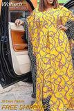 African Clothes for Women Two Piece Set Dashiki 2023 Fashion Long Dress Sets Pants Suits Outfits Party Dresses Plus Size-Outfit