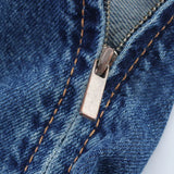 Strap Trousers Shorts Women 2025 Summer Hanging Neck Denim Jumpsuit