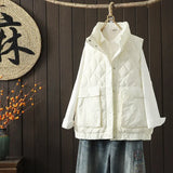 2022 New Autumn Winter Women Duck Down Jacket Vest Female Gilet Short Ulitra Light Coat Windproof Sleeveless