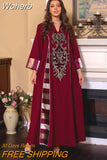 African Dresses for Women Robe Africaine Femme 2023 Fashion Sequin Embroidery Ankara Outfits Abaya Kaftan Boubou Party Gown-Outfit