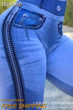 Look Print High Waist Tummy Control Butt Lift Leggings Women Slim Pencil Pants Spring Summer Leggins-Outfit