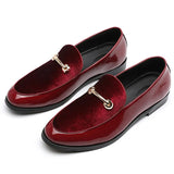Men Dress Shoes Shadow Patent Leather Luxury Fashion Groom Wedding Shoes Men Luxury italian style Oxford Shoes Big Size