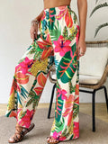 Hot New Print Leisure Printing Wide Legs Fashion Beach Women's