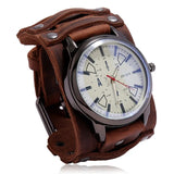 Men Watch Luxury Wristwatch Quartz Wristwatches Fashion Blue Glass Punk Style Mens Watches Relogio