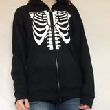 Female Sweatshirt Harajuku Oversized Hoodies 90s Vintage Women E-girl Gothic Clothes Streetwear Autumn Zip Up Coat