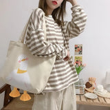 Luxury Designer Handbags 2020 New Cute Duck Women Shoulder Bag Casual Canvas Small Bag Large Capacity Conventional Hand