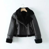 Spring And Autumn New Women's Street Fashion Leisure Short Fur Coat