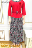 Dresses For Women Elegant 2023 Dashiki Spring Summer Long Maxi Dress Ladies Traditional Robe Feme African Clothing Fairy-Outfit