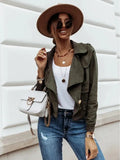 Hot Style Autumn And Winter Long Sleeve Lapel Deer Skin Velvet Button Jacket Small Coat Female-Outfit