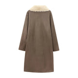 Women's Clothing Temperament Long And Long-Wearing Fur Coat