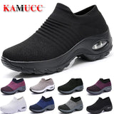 Spring Women Sneakers Shoes Autumn Flat Slip on Platform Tenis for Women Breathable Mesh Sock Sneakers Shoes Zapatos De