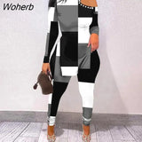 Street Women Set Cutout Shoulder Side Slit Diamond Neck T-shirt and Pants Suit Fitness Two 2 Piece Set Outfit Tracksuit-Outfit
