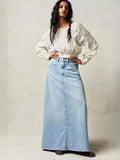 Direct Stretch Fashion Denim Skirt Skirt Lady-Outfit